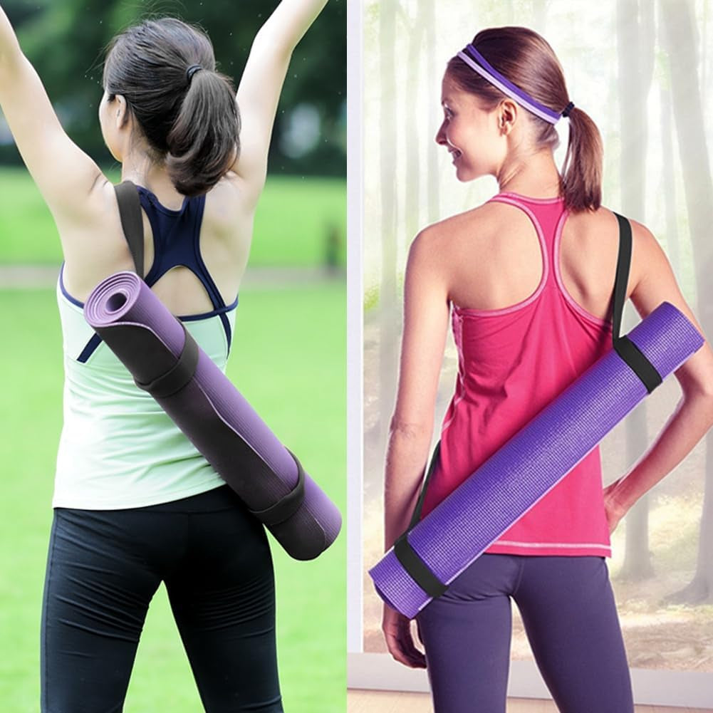 2 Piece Yoga Exercise Related Methods, Exercise, Exercise, Fitness Yoga Mat Straps Symphony