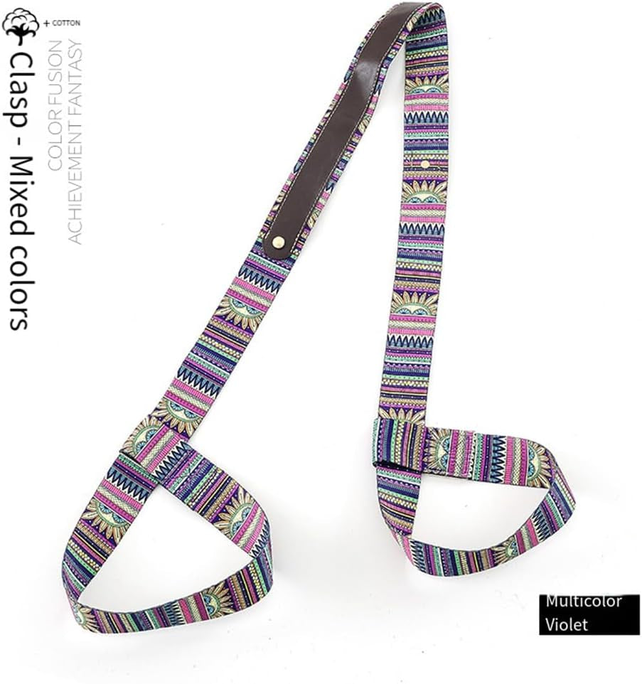 2 Piece Yoga Exercise Related Methods, Exercise, Exercise, Fitness Yoga Mat Straps Symphony